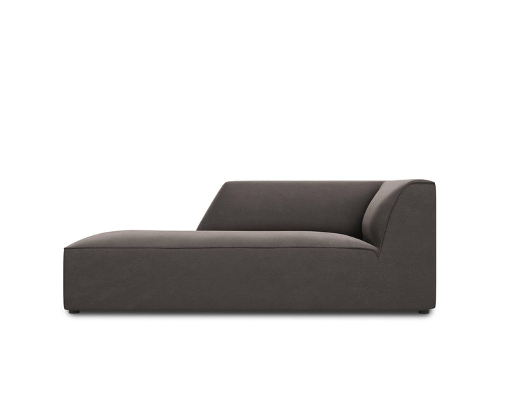 Chaise longue Sao velvet links