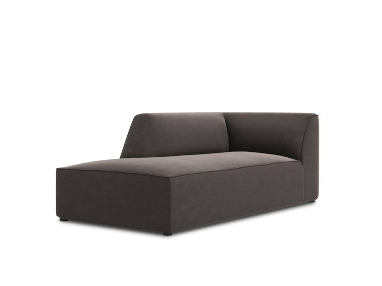 Chaise longue Sao velvet links