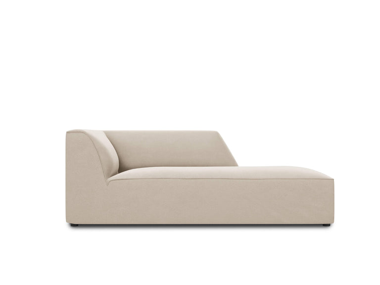 Chaise longue Sao velvet rechts