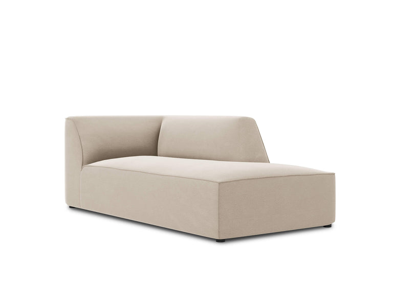 Chaise longue Sao velvet rechts