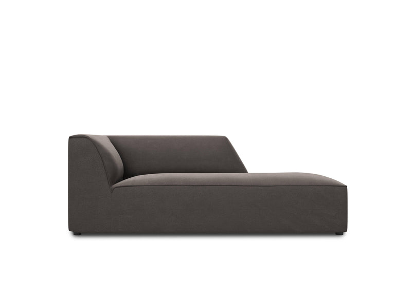 Chaise longue Sao velvet rechts