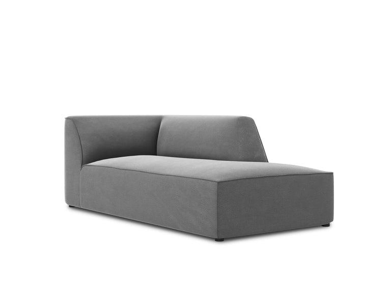 Chaise longue Sao velvet rechts