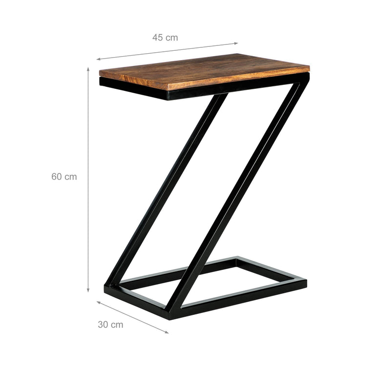 Bijzettafel Morton Z-vorm