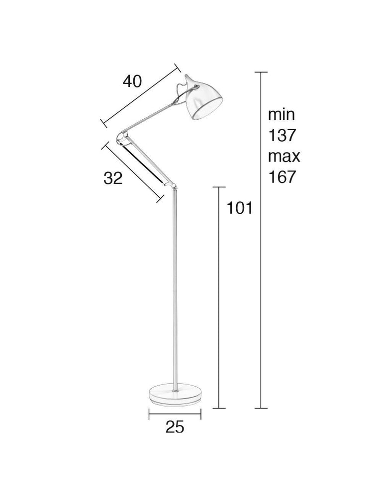 Vloerlamp Reader